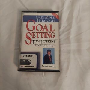 Gain More Through Goal Setting by Tom Hopkins Audio Cassette 1989